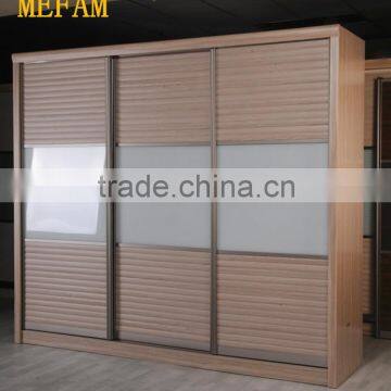 2016 NEW Design modern wooden sliding door wardrobe cabinet