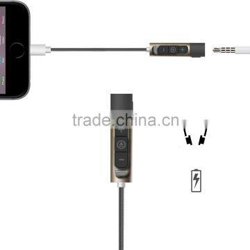 New Arrival Dual Port 3.5mm Light up Headphone Cable photo-4