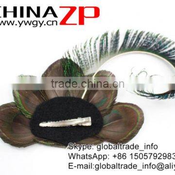 Best Selling Peacock Hair Accessory Bridesmaid Gift Wedding Hair Clip photo-4