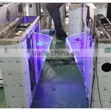 Barcode scanner excellent quality lowest price flap gate turnstile