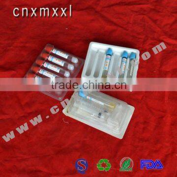 plastic blister process ampoule tray