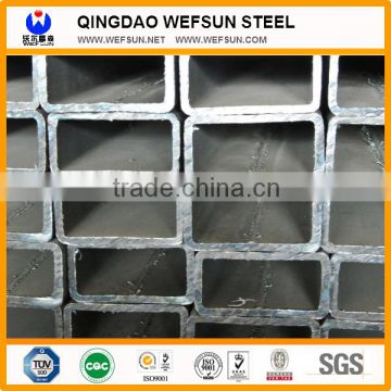 Q235 material galvanized square steel tube