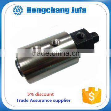 2 passages high pressure rotary air union multi channel rotary joint for oil fluid