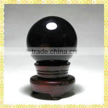 Delicate Black Magic Crystal Ball Sale For Business Cooperation Souvenirs