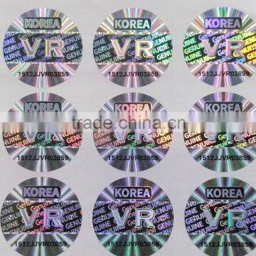 New Design Cheap Custom Serial Number Hologram Label photo-5
