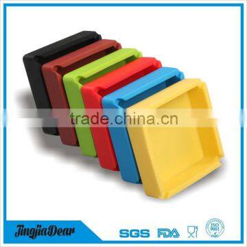 custom wholesale cheap smokeless silicone cigar ashtrays for sale