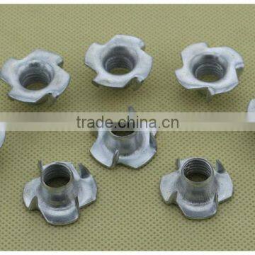 M3-4-5-6-8-10 Four Claws Nut Furniture Hardware Screw Nut Bolt photo-3