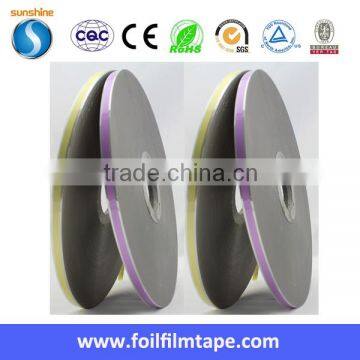 Free edge aluminum polyester tape