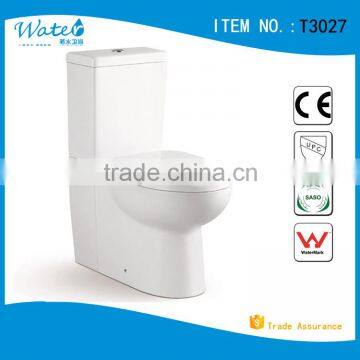 T3027 Dual up flush two piece toilet