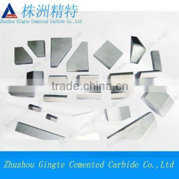 Hard metal blocks for processing blades,wear parts