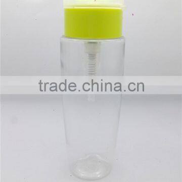 PET pump 30mm nail polish remover bottle