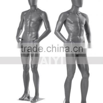 Standard glossy sexy full-body male apparel mannequins