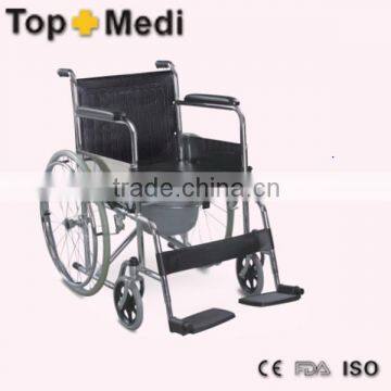 Rehabilitation Therapy Supplies lightweight transit handicapped commode wheelchair