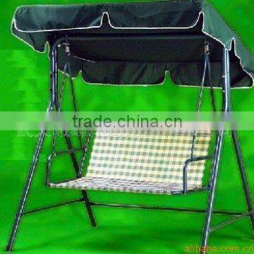 Luxury outdoor steel swing chair