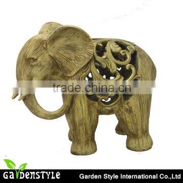 Rohs Led Lights Elephant Figurine Light , New Brand Name Led Light, Resin Material Led Light Product photo-3