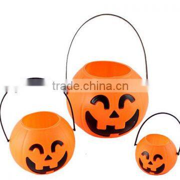 Hot Sale Halloween Mask Halloween Pumpkin Bucket Lighted Halloween Bucket