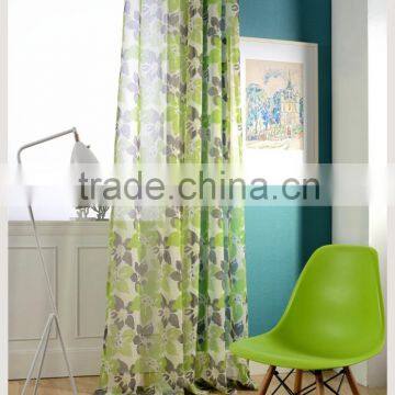 America style flower classic jacquard cutting Blackout curtains for living room