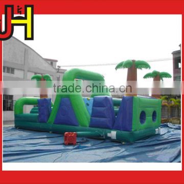 Inflatable forest obstacle course/coco trees inflatable for sale