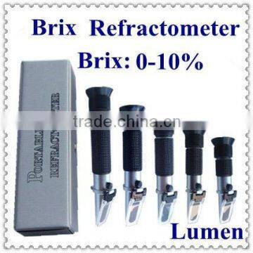 Portable Brix Refractometer 0-10% ATC