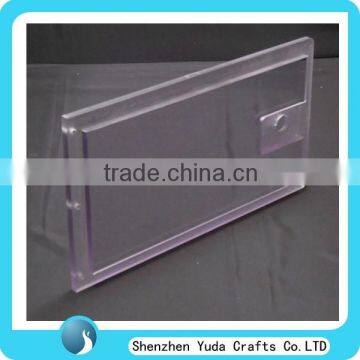 polished plexiglass display sheet clear acrylic cnc milling plaque