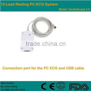 12 Lead Resting PC ECG System With Diagnostic Cardiology Auto Interpretation photo-4