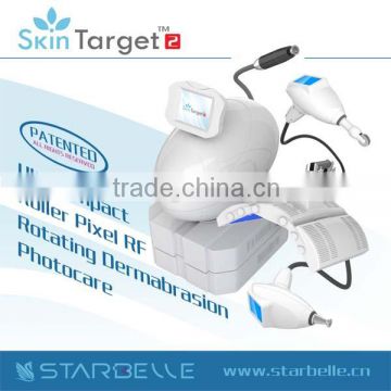 Max 650mmHg vacuum rotating diamond microdermabrasion facial Equipment skin tightening face lifting machine