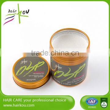 Wholesale Hair Salon Products Edge Control OEM Pomade Styling Wax Strong Hold Water Based photo-6