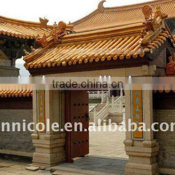 TRADITIONAL AND ECONONICAL CHINESE ROOF DESIGN FOR SALES