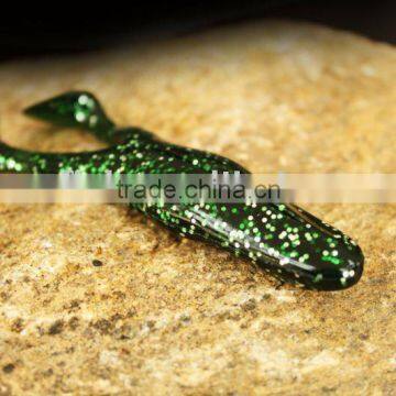 soft fishing lure with salt,freshwater soft lure G06B frog