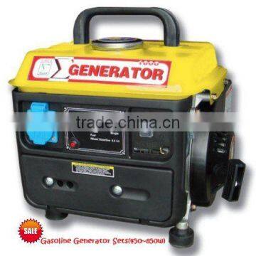 Air cooled 650w gasoline generator set