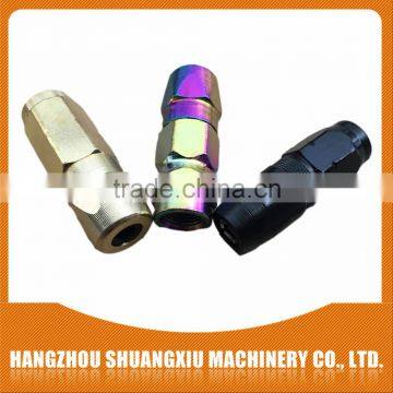 steel grease coupler with all material