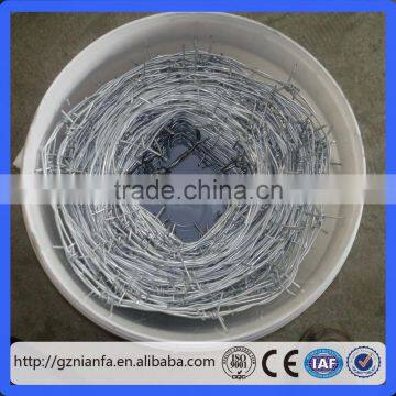 Barbed wire price per roll barbed wire weight per meter(Guangzhou Factory)