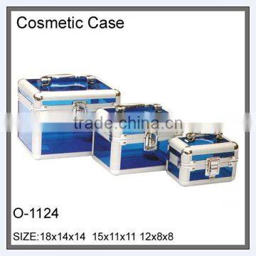 3pcs sets clear acrylic sturdy cosmetic case