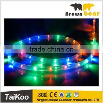 colorful merry christmas rope light