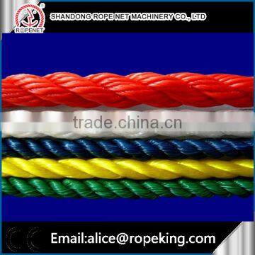 automatic high quality pp film rope making machine M :0086 15163879588 email:alice@ropeking.com