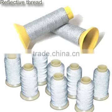 polyester reflective sew thread 0.25mm