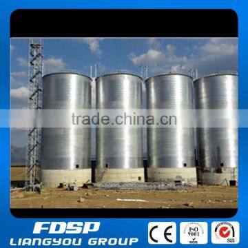 Competitive galvanized steel Popular new condition galvanized steel silo for grain and feed storage