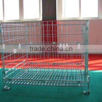 stackable folding cage/container