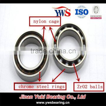 ZrO2 Si3N4 Hybrid 6204 Ceramic Bearing photo-2