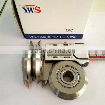 China Market Steel v Slot Wheels v Groove Bearing v Groove Track 12x45.7x15.8 RM3 photo-3