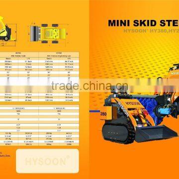 Cheap High Quality Electric Skid Steer Loader HY280 for Sale photo-6