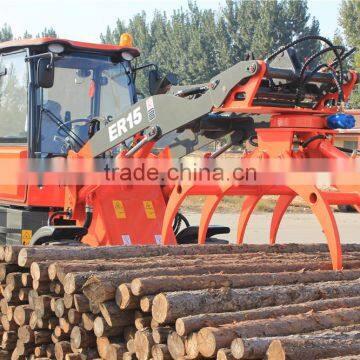 Chinese Wheel Loader With Wooden Forkers photo-6