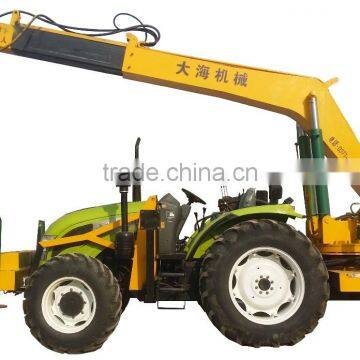 Tractor Mounded Drilling Rig With Ditcher/ditching Machine/ Trench Digger Integrated Machine photo-3