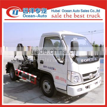 Forland small capacity of garbage truck for cheap price