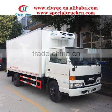 JMC Small Refrigeration Unit 3 TON Refrigerator Freezer Truck for Sale photo-2