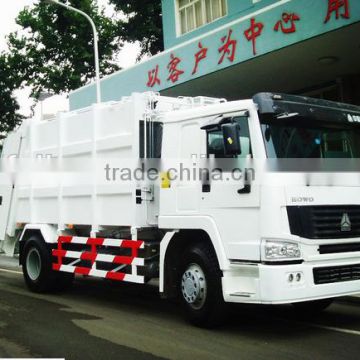 new style carbon steel rubbish truck cleaning