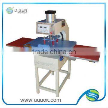 Automatic hydraulic heat transfer machine for skateboard