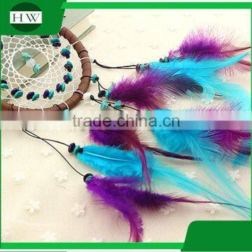 Promotional Christmas Gift Ornament Wall Hanging Home Room Decoration Feather Indian Dream Catcher Supplies photo-4