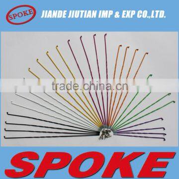 High Quality Cheap Bicycle/motorcycle Colour Spray Plastics Twisted Spoke photo-2