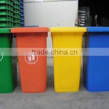 Square Outdoor Garbage Container for Sale Hdpe Plastic Trash Can, Street Recycle Dust Bin With Lid photo-4